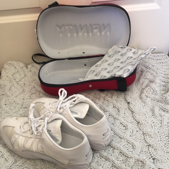 Nfinity Evolution Cheer Shoe with Case. Brand new. - Picture 3 of 3